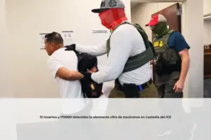 Mexicanos detenidos por ICE en centros de detención