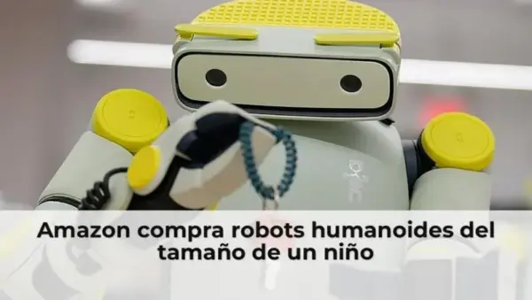 Robot humanoide tamaño niño Amazon compra