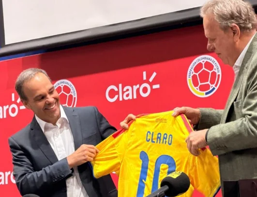 Claro nuevo patrocinador de Colombia