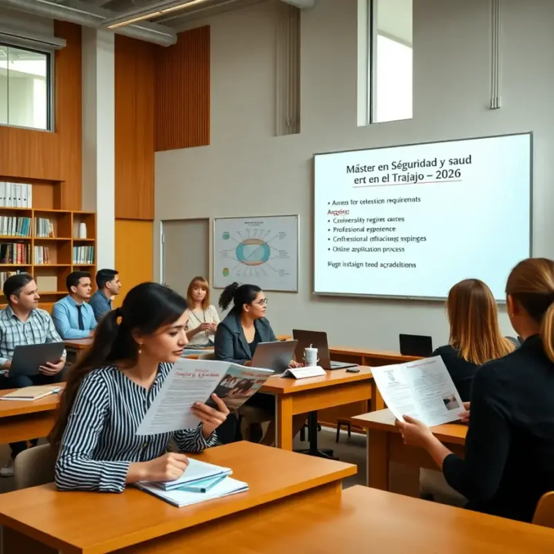 Cómo acceder y qué requisitos debes cumplir en 2026 Cómo acceder y qué requisitos debes cumplir en 2026 maestria en seguridad y salud en el trabajo españa