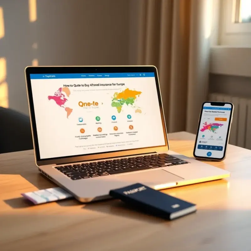 Cómo cotizar y contratar un seguro económico para turistas en europa paso a paso seguro de viaje economico para europa