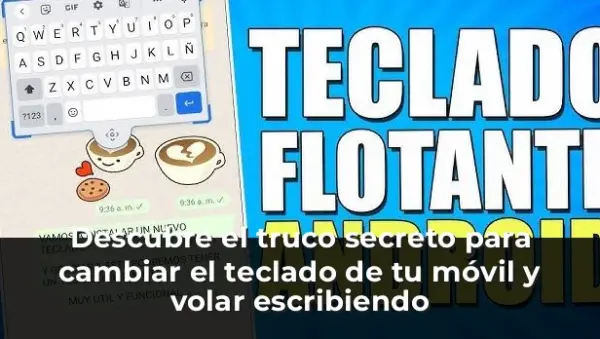 Teclado móvil personalizado para escribir rápido