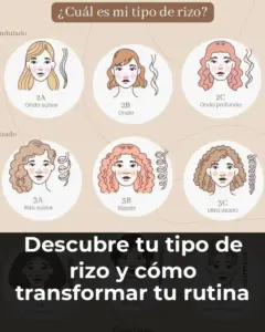 Tipos de rizos y cuidado capilar