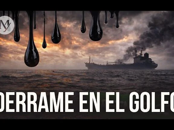 Activistas protestan desastre Golfo México