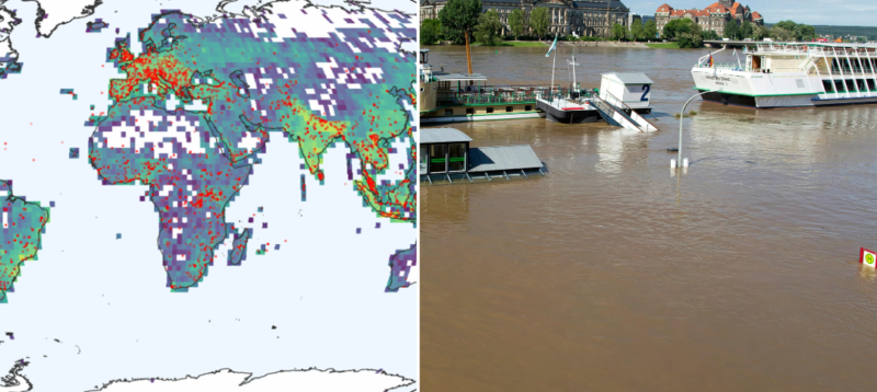 Mapa de inundaciones urbanas con tecnología de IA