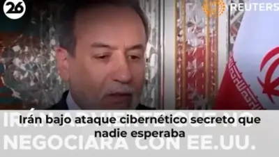 Ataque cibernético en Irán, mapa de país en alerta