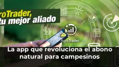 Abono natural para campesinos en una app