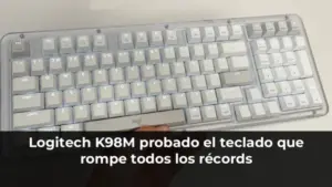Logitech K98M teclado de prueba