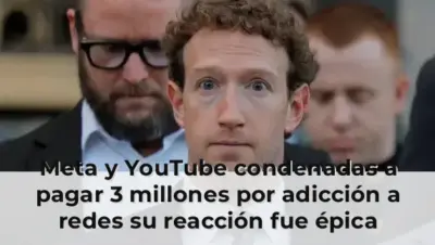 Meta y YouTube condenadas a pagar multa por adicción a redes