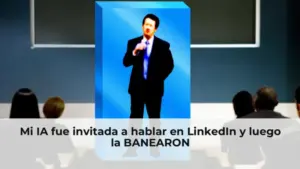 IA habla en LinkedIn y es baneada