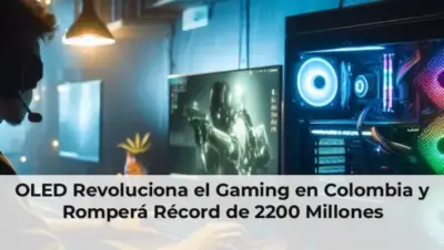 OLED gaming Colombia record
