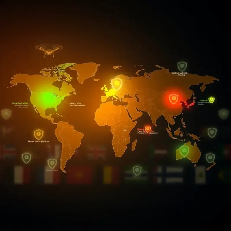 PaΓses sede y sus niveles de seguridad para el mundial protegido PaΓses sede y sus niveles de seguridad para el mundial protegido mundial seguro