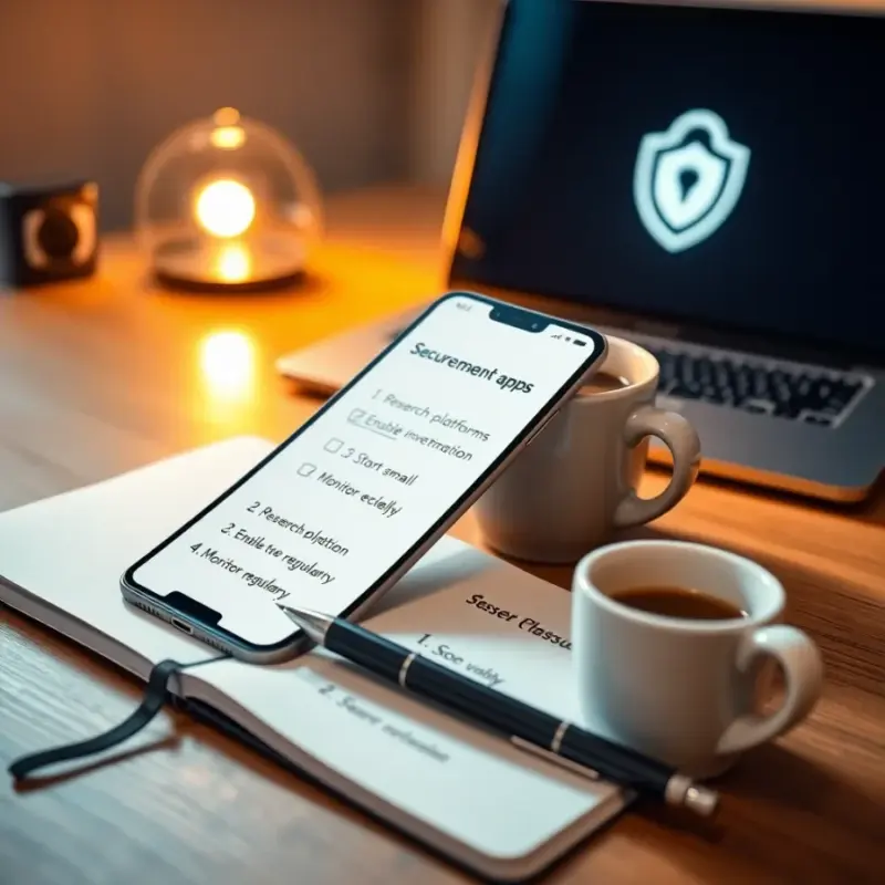 Pasos prácticos para empezar a invertir con seguridad en 2026 apps seguras para invertir