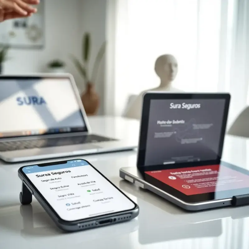 ¿Qué seguros ofrece el seguro en línea Sura en 2026? sura seguro digital