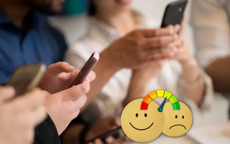 Redes sociales y felicidad dañada