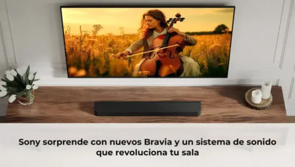 Sony Bravia TV y sistema de sonido de alta gama