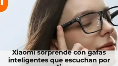 Gafas inteligentes Xiaomi con función de escucha