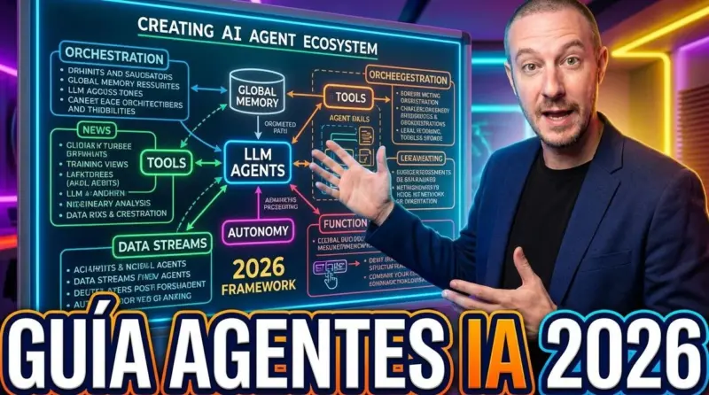 Agentes de IA: el futuro de la autonomía empresarial en 2026