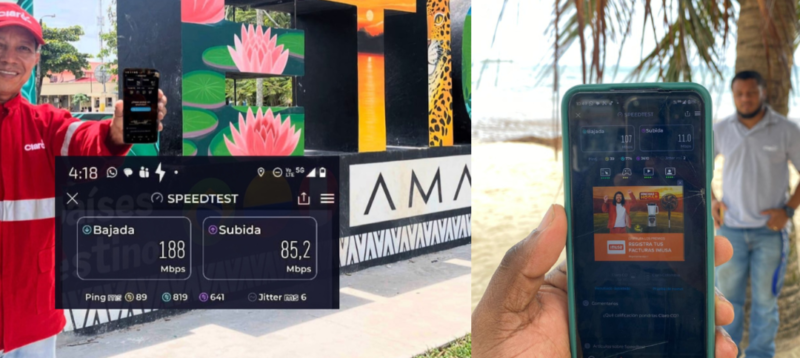 ¡Claro lleva 5G a 4 municipios y sorprende a todos