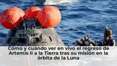 Cómo y cuándo ver en vivo el regreso de Artemis II a la Tierra tras su misión en la órbita de la Luna