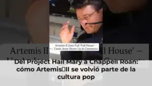 Del Project Hail Mary a Chappell Roan: cómo Artemis II se volvió parte de la cultura pop
