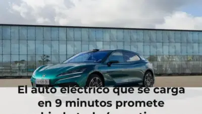 El auto eléctrico que se carga en 9 minutos promete cambiarlo todo (pero tiene un problema)