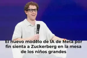 El nuevo modelo de IA de Meta por fin sienta a Zuckerberg en la mesa de los niños grandes
