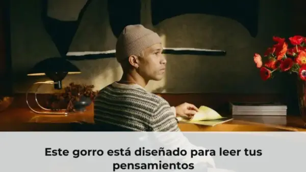 Este gorro está diseñado para leer tus pensamientos