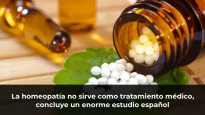 La homeopatía no sirve como tratamiento médico, concluye un enorme estudio español