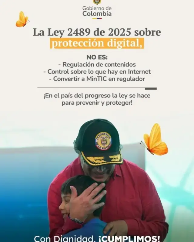 Ley 2489 en Colombia: retos y brechas para proteger a la niñez en Internet