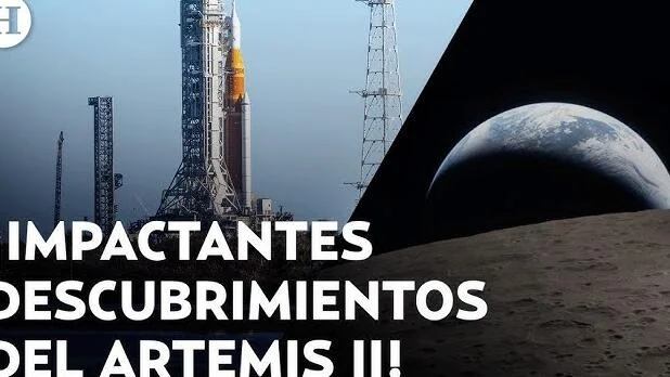 Los astronautas de Artemis II presenciaron 6 colisiones de meteoritos en la Luna en tiempo real