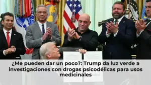 ¿Me pueden dar un poco?: Trump da luz verde a investigaciones con drogas psicodélicas para usos medicinales
