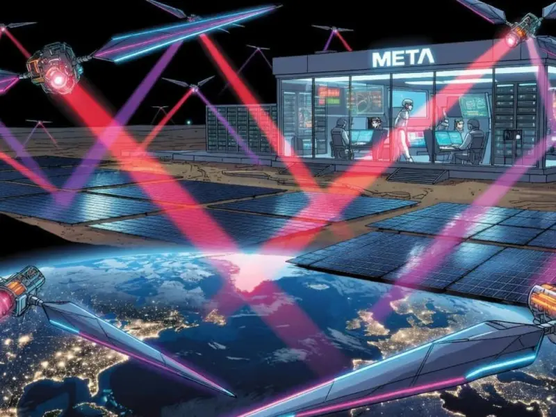 Meta recurre a la energía solar espacial ante la creciente presión energética de la IA