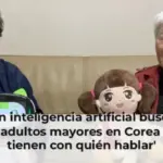 Muñecos con inteligencia artificial buscan aliviar la soledad de adultos mayores en Corea del Sur: 'No tienen con quién hablar'