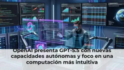 OpenAI presenta GPT-5.5 con nuevas capacidades autónomas y foco en una computación más intuitiva