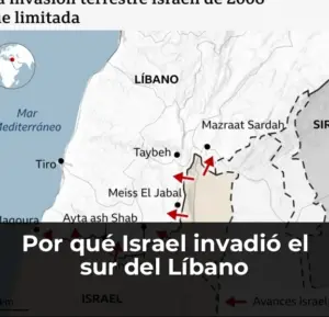 Por qué Israel invadió el sur del Líbano
