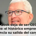Tim Cook deja de ser CEO de Apple: el histórico empresario anuncia su salida del cargo y revela quién lo reemplazará en septiembre
