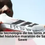 Toda la tecnología de los tenis Adidas detrás del histórico maratón de Sabastian Sawe