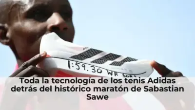 Toda la tecnología de los tenis Adidas detrás del histórico maratón de Sabastian Sawe