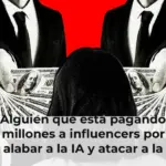 Alguien que está pagando millones a influencers por alabar a la IA y atacar a la tecnología china