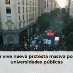 Argentina vive nueva protesta masiva por crisis en universidades públicas