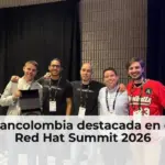 Bancolombia destacada en el Red Hat Summit 2026