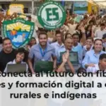 Cesar se conecta al futuro con fibra óptica, computadores y formación digital a comunidades rurales e indígenas