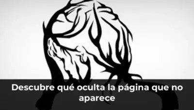 Descubre qué oculta la página que no aparece