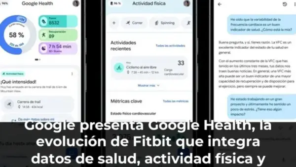 Google presenta Google Health, la evolución de Fitbit que integra datos de salud, actividad física y sueño con inteligen