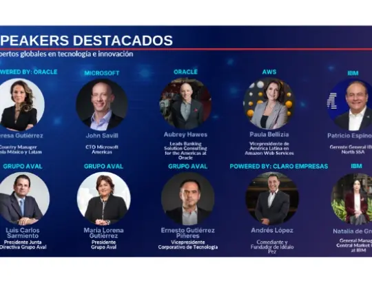 Grupo Aval reunirá a líderes tecnológicos y aliados globales en la primera edición de Aval Tech Week