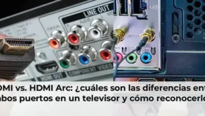 HDMI vs. HDMI Arc: ¿cuáles son las diferencias entre ambos puertos en un televisor y cómo reconocerlos?