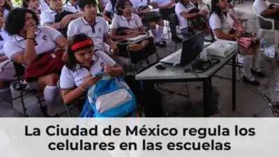 La Ciudad de México regula los celulares en las escuelas