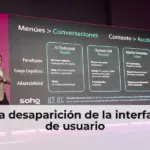 La desaparición de la interfaz de usuario