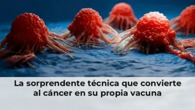 La sorprendente técnica que convierte al cáncer en su propia vacuna